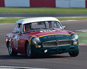 HSCC, Season Opener, Saturday, 30th March 2019, Donington Park Prints: CM27 0190 Peter Bowyer, MG B Roadster
