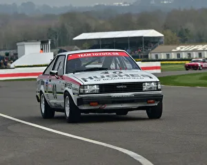 Matt Green Prints: CM27 1074 Tiff Needell, Toyota Corolla 1600GT Coupe
