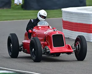 Grand Prixcars Prints: CM27 1204 James Ricketts, MG KN Special