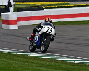 Goodwood 77th Members Meeting, April 2019 Prints: CM27 1642 Brett Randall, Rob North Triumph T150