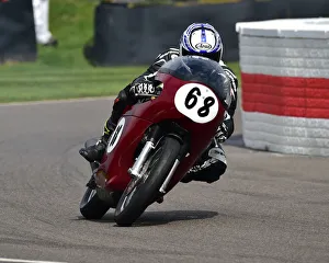 Goodwood 77th Members Meeting, April 2019 Prints: CM27 1672 Michael Russell, Norton Atlas