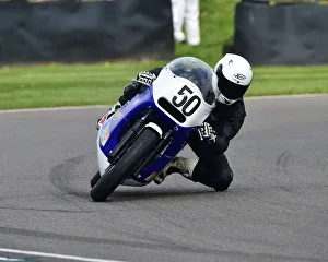 Goodwood 77th Members Meeting, April 2019 Prints: CM27 1678 Graham Higlett, Rob North Triumph T150