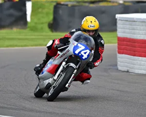 Goodwood 77th Members Meeting, April 2019 Prints: CM27 1681 Jamie O Brien, Yamaha Seeley, Yamsel TR3