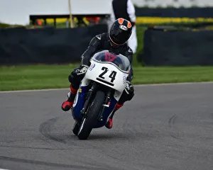 Goodwood 77th Members Meeting, April 2019 Prints: CM27 1697 Brett Randall, Rob North Triumph T150