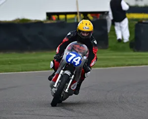 Goodwood 77th Members Meeting, April 2019 Prints: CM27 1698 Jamie O Brien, Yamaha Seeley, Yamsel TR3
