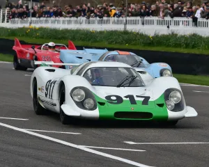 Mark Webber Prints: CM27 1731 Richard Attwood, Mark Webber, Porsche 917