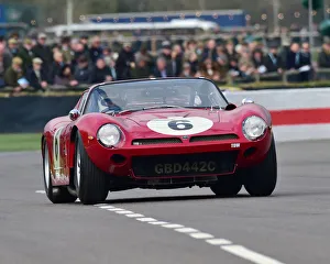 Prototype Cars Prints: CM27 1798 Steve Brooks, Ben Mitchell, Iso Grifo A3C