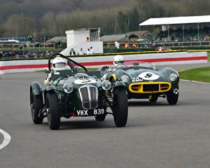 1948 To 1955 Prints: CM27 2081 Steve Ward, Frazer Nash Le Mans replica, Mathais Sielecki, Aston Martin DB3S