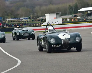 1948 To 1955 Prints: CM27 2084 Guy Broad, Jaguar C-Type