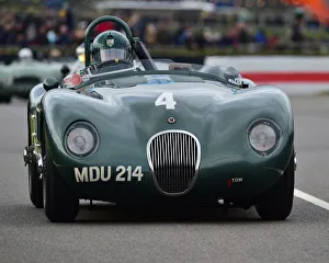 1948 To 1955 Prints: CM27 2185 Nigel Webb, Jaguar C-Type