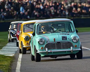Morris Prints: CM27 2476 Michael Caine, Austin Mini Cooper S
