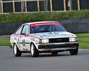 Matt Green Prints: CM27 2529 Tiff Needell, Toyota Corolla 1600GT Coupe
