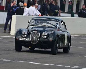 1954 To 1959 Prints: CM27 3826 Andrew Keith-Lucas, Jaguar XK 150 FHC