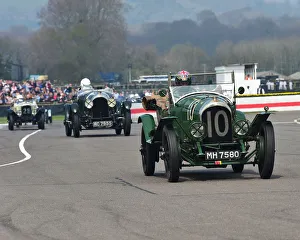 William Medcalf Prints: CM27 4017 William Medcalf, Bentley 3 Litre Le Mans