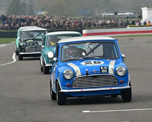 Barry Sime Prints: CM27 4478 Barry Sime, Morris Mini Cooper S