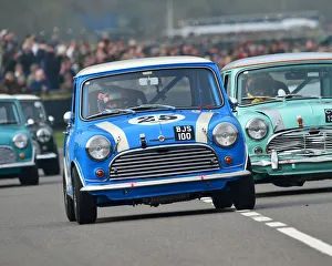 Mini Coopers Prints: CM27 4541 Barry Sime, Morris Mini Cooper S