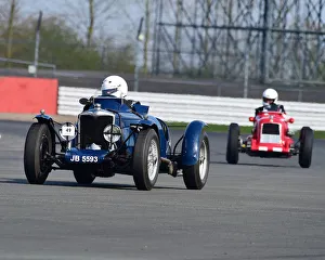 Racing Cars Handicap Race Prints: CM27 5976 Mikes James, Riley 12-4 TT Sprite replica