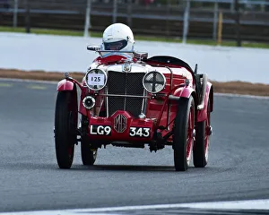 CM27 6096 Geoffrey Enoch, MG J two seater