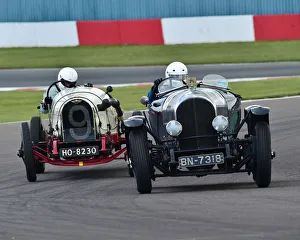 Andrew Frankel Prints: CM27 7195 Jock MacKinnon, Bentley 3 litre Tourer, Andrew Frankel, Richard Frankel