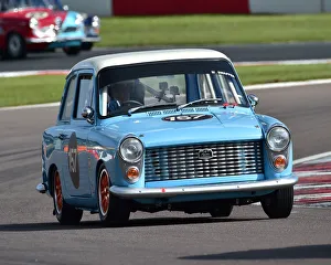 Donington Historic Festival, May 2019 Prints: CM27 7228 Marc Swaffer, Matt Shawyer, Austin A40 Speedwell