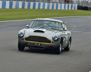 Les Goble Prints: CM27 8365 George Miller, Les Goble, Aston Martin DB4 Coupe