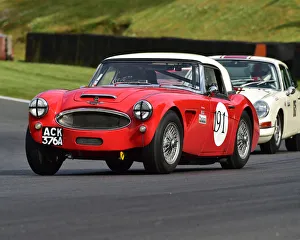 Mark Holme Prints: CM28 0081 Mark Holme, Nigel Greensall, Austin Healey 3000