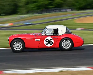 Jeremy Welch Prints: CM28 0136 Jeremy Welch, Nils-Fredrik Nyblaeus, Austin Healey 3000