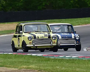 Billy Nairn Prints: CM28 1090 Billy Nairn, Carl Nairn, Austin Mini Cooper S