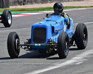 VSCC Formula Vintage Round 3 Donington Park June 2019 Prints: CM28 4794 Julian Grimwade, Frazer Nash single seater