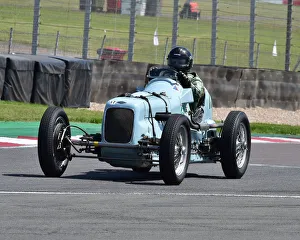 VSCC Formula Vintage Round 3 Donington Park June 2019 Prints: CM28 4797 Geraint Lewis, Frazer Nash Single seater GP