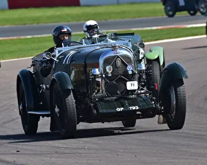 VSCC Formula Vintage Round 3 Donington Park June 2019 Prints: CM28 5090 Tim Wadsworth, Lagonda 2 Litre LC Tourer