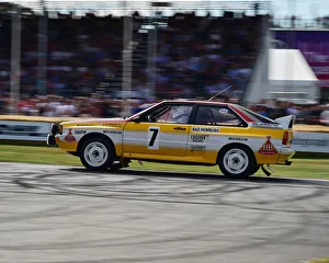 Stig Blomqvist Prints: CM28 7140 Stig Blomqvist, Wolfgang Lautenbacher, Audi Quattro A2