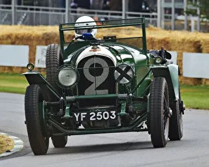 CM28 9683 Bob Moggridge, Bentley 3 Litre Team Car