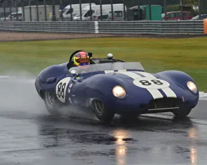 Richard Kent Prints: CM29 0222 Richard Kent, Joe Osbourne, Lister Costin Jaguar