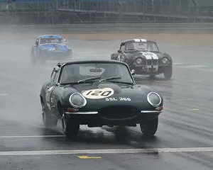 David Hall Prints: CM29 0787 Michael O Shea, David Hall, Jaguar E-Type