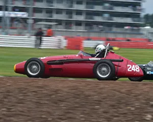 Prints of Klaus Lehr, Maserati 250F, Gallet Trophy for Pre 66 Grand Prix Cars, HGPCA, Silverstone Classic, July 2019, Silverstone, Chris McEvoy, circuit racing, cjm-photography, Classic Racing Cars Silverstone Classic 2019 Prints: CM29 1489 Klaus Lehr, Maserati 250F