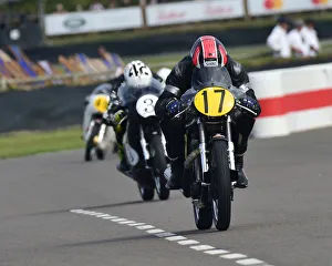 Stuart Tonge Prints: CM29 3840 James Hillier, Stuart Tonge, Norton Manx 30M