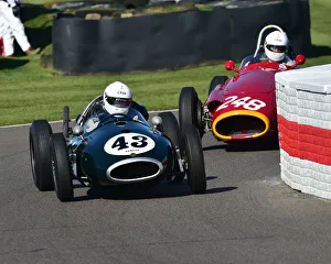 2 Xbd Litre Grand Prix Cars Prints: CM29 4244 Edward Williams, Cooper Climax T43