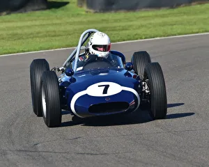2 Xbd Litre Grand Prix Cars Prints: CM29 4248 Nicholas Topliss, Cooper Climax T53 lowline