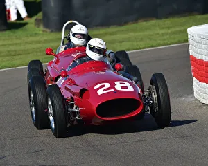 2 Xbd Litre Grand Prix Cars Prints: CM29 4269 Graham Adelman, Maserati 250F