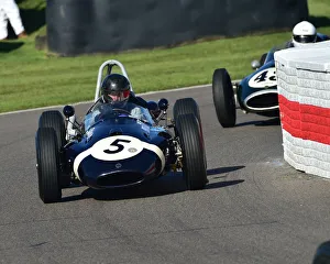 2 Xbd Litre Grand Prix Cars Prints: CM29 4273 Paul Griffin, Cooper Climax T51