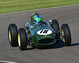 2 Xbd Litre Grand Prix Cars Prints: CM29 4282 Sam Wilson, Lotus Climax 18