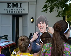 Goodwood Revival 2019 Prints: CM29 4727 Tribute to George Harrison and the Abbey Road Studios
