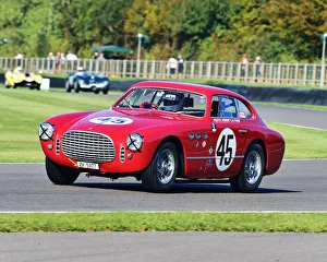Woodcote Prints: CM29 4752 David Franklin, Ferrari 225S Vignale Berlinetta