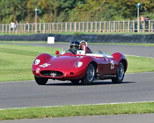 Woodcote Prints: CM29 4760 Richard Wilson, Maserati 250S
