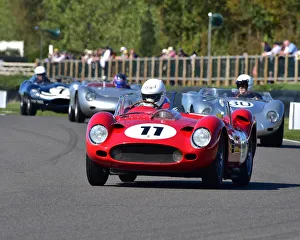 Goodwood Revival 2019 Prints: CM29 5021 William E Connor II, Ferrari 250 TR59: 60