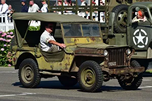 Military Vehicles Prints: CM29 5459 Willys Jeep