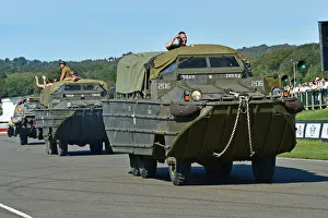 Military Vehicles Prints: CM29 5476 Ian Hughes, DUKW, Amphibious Truck