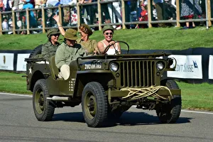 Military Vehicles Prints: CM29 5490 Willys Jeep