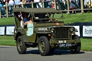 Military Vehicles Prints: CM29 5491 Willys Jeep